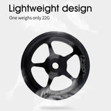 2pcs Folding Bike Aluminum Alloy Rear Wear Resistant Easy Wheels Stable Professional Cycling Durable Outdoor CNC For Brompton
