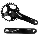 PROWHEEL Bike Crankset Sprocket 104BCD Mountain Bike Crank 32T Easy to Modify Single Crank Set