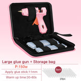 AI-ROAD  DIY Mini Guns Hot Melt Glue Guns Adhesive Stick Silicone Guns Thermo Gluegun Industrial Electric Repair Heat Tools
