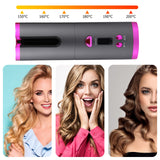 Automatic Hair Curler Auto Ceramic Wireless Curling Iron Hair Waver Tongs Beach Waves Iron Curling Wand Air Curler USB Cordless