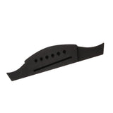 Durable 6 Holes Wooden Guitars Bridge Musical Instrument Guitar Parts Accessory