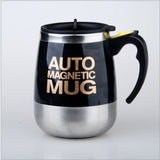 304 Stainless Steel Coffee Magnetic Self Stirring Automatic Mug Milk Mixing cup Blender Smart Shaker Coffee Thermal Cup