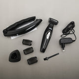 Facial Body Back shaving machine wet dry electric shaver hair foil electric razor beard trimmer men professional grooming set