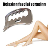 Gua Sha Tool Steel Manual Scraping Massager Physical Therapy Skin Care Tool for Myofascial Release Tissue Mobilization