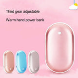 Winter Mini Hand Warmer Heating Pad Mobile Power USB Rechargeable Handheld Warmer Heater Pocket Cartoon Electric Heater Warmer