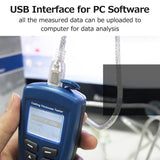 CEM DT-156 LCD Coating Thickness Tester Fe/NFe Paint Thickness Gauge Meter Car Paint Depth Gauge Tester 0~1250μm