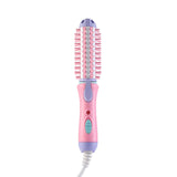 Electric Hair Styler Curler Curling Irons Dryers Travel Hair Straightener Ceramic Ionic Hair Curler Hot Brush Eu Plug