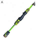 1.2/1.5m Portable Telescopic Lure Pole Ice Fishing Rod Fish Tackle Accessory