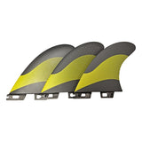 Surf Fins Double Tabs 2 Fins M/L Double Tabs 2 Tri Fin Set Fiberglass Tri-Quad Fins Upsurf Surfboard Fins