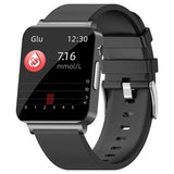 Smart Watch KS03 Non Invasive Blood Glucose Heart Rate BP Body Temperature Monitoring Fitness Tracker Men Women Smartwatch