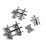 3-in-1 Alloy Watch Movement Holder Watchmaker Clamp Repair Tool Assortment Man / Laday Case Holder