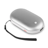 USB Winter Hand Warmer Heater Cobblestone Charging Treasure Rechargeable Double-Sided Handy Warmer Mini Pocket Warmer Heater