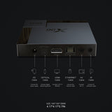 X96mate H616 6K Network Set-top Box Internet TV Box Player Support JPEG Thumbnail Zoom Rotate And Transition Effects