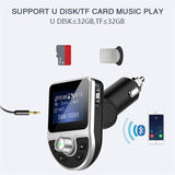 FM Transmitter Bluetooth 5.0 Car Mp3 Player U Disk Car Hands-free USB Phone Charger Car Cigarette Lighter Car Accessories Usb