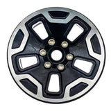 4 Pcs 1/10 RC Rock Crawlers Wheel Hub 2.2-Inch Beadlock Wheel Rims Accessory for Off-Road Vehicle SCX10 D90 Rc Truck