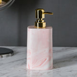 Ceramic Bathroom Decoration Accessories Toiletries Nordic Marble Pattern Soap Dish/lotion Bottle/toothbrush Holder/mouthwash Cup