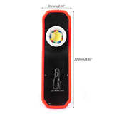 60W Portable LED Work Light Magnetic COB Flashlight Torch With Hanging Hook For Repair Outdoor Camping -KB
