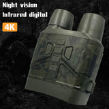 4K Outdoor Night-Vision Infrared Optical Binocular Night-Vision 5X Digital Zoom Photo Video 150-200M Full Dark Viewing Distance