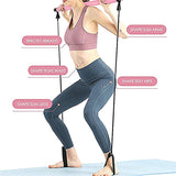 Yoga Crossfit Resistance Bands Exerciser Pull Rope Portable Gym Workout Pilates Bar Trainer Elastic Bands For Fitness Equipment