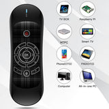 2.4G Wireless Keyboard Air Mouse Smart Remote Control for Android TV Box PC Rechargeble Fly Air Mouse Mini Wireless Keyboards