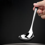 Pure Titanium Soup Spoon Household Long Handle Soup Spoon Round Outdoor Camping Soup Spoon Fashion Spoon