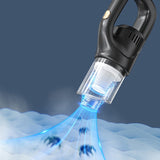 120W USB Chargable Handheld Mini Wireless Vertical Washing Wet and Dry  Vacuum Cleaner for home car furniture Auto Home Use