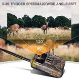 HC900M20MP Hunting Cameras 1080P Tracking Wildlife Trail Camera Photo Traps Night-Vision Hunting Cameras Waterproof IP65