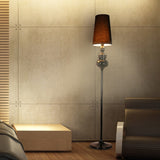 Nordic simple Spanish guardian gold black and white silver gourd floor lamp for bedroom living room study aisle hotel room cafe