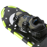 ROEAM Outdoor Snowshoes with Adjustable Poles Carry Bag Skis Anti-skid Skiing Boots Snow Walking Aluminum Ski Skates Accessory