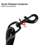 1.8m Pet dog leash Reflective nylon double handle dog walk training leashes for large small dog cat pet supplies Dropshipping