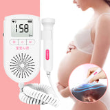 3.0MHz Ultrasonic Digital Prenatal  Fetal  Doppler Monitor Baby Heartbeat  Detector Heart Rate Monitor Pregnant Women