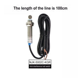 4 Digital LED Tachometer Gauge RPM Speed Meter with Hall Proximity Switch Sensor Red Blue Green 10-9999RPM DC 8-24V