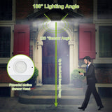 16 LED Solar Lamps Solar Power Motion Sensor Garden Security Light Lamp Outdoor Waterproof Stainless Steel White
