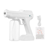 800ml Handheld Electric Cold Mist Sprayer Wireless Blue Light Mist Spraying Machine 3000mAh Rechargeable Fogger Machine