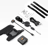 Eyoyo EY-027L 1D Bluetooth Barcode scanner Handed Wearable Glove Wireless Bar Code Reader Work With Tablet iPhone Android iOS PC