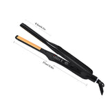 2 In 1 Hair Straightener Curler Short Hair Mini Hair Straightening Small Flat Iron Men Beard Straightening Thinnest Wool Curls