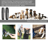 UB100 Ultrasonic Bark Stopper Safe Training Bark Collar 16.5ft Dog Repellent Device Distance Dog Repeller IPX3 Waterproof Level