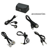 1 Set Portable LCD Screen 8GB Digital Voice Recorder Dictaphone Player Telephone Audio Recorder MP3 T4A9