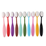 10pcs/set Smooth Blending Brushes Drawing Painting Brushes Flat Kit for DIY Scrapbooking Cards Making Ink Application Tools