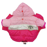 Pet Clothes Autumn/winter Cotton Clothes with Hood Dog Clothes Teddy Puppy Warm Two-legged Cotton Coat Pet Supplies
