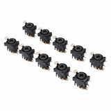 10pcs XLR Female Jack Socket Connector 6.5mm Panel Mount Socket Connector Suitable for AV Equipment Car Speaker Media Player