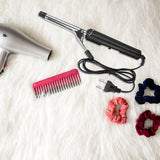 16mm Curling Iron Hair Curler Professional Hair Curl Irons Curling Wand Roller ic Care Beauty Styling Tools Eu Plug