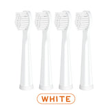 Replacement toothbrush head, Soft hair brush head, Detachable toothbrush head