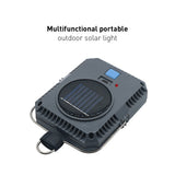 Portable LED Camping Lights 3 Mode Outdoor Tent Camping Lantern Solar Flashlights Lamp Solar+USB Rechargeable Hanging Lamps
