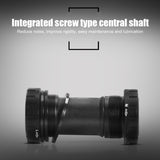 68/73mm MTB Bicycle Bearing Bottom Bracket Kit Hollow Screw Type Bracket Kit Mountain Bike Axis Crankset Parts