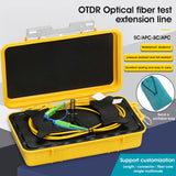 SC/APC-SC/APC OTDR Dead Zone Eliminator,Fiber Rings 500M Fiber Optic OTDR Launch Cable Box 1Km 2Km SM 1310/1550nm