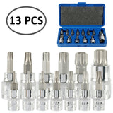 13pcs Hexagonal Plum Socket Wrench Set T Screw Wrench Hand Hexagon Socket Screwdriver Star Screwdriver Tool Hand Tools