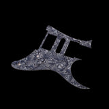 Guitar Pickguard Blue PVC Pickguard Guitar for Part Pickup Scratch Plate Mij Guitar Pickguard