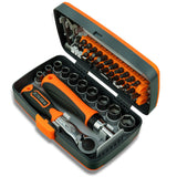 38/32 in 1 Screwdriver Set Multi-purpose Ratchet Handle Wrench Bit Household Machine Repair Combination Tool