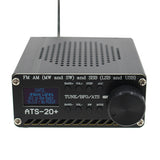 New ATS-20+ Si4732 All Band Radio Receiver FM AM (MW &amp; SW) SSB (LSB &amp; USB) With Battery + Ant Enna + Speaker + Case